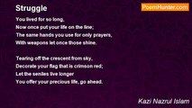Kazi Nazrul Islam - Struggle