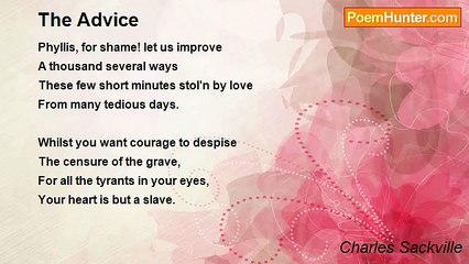 Charles Sackville - The Advice