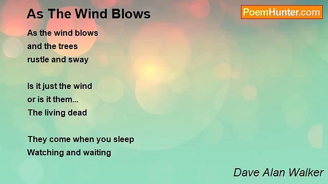 Dave Alan Walker - As The Wind Blows