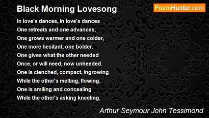 Arthur Seymour John Tessimond - Black Morning Lovesong