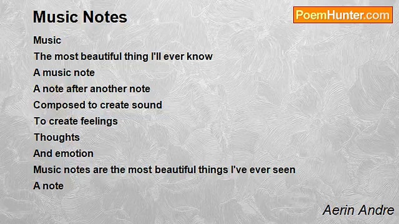 Aerin Andre - Music Notes