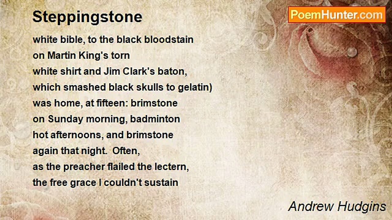 Andrew Hudgins - Steppingstone
