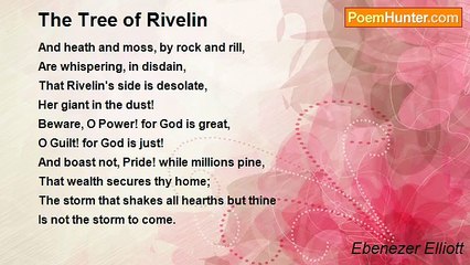 Ebenezer Elliott - The Tree of Rivelin