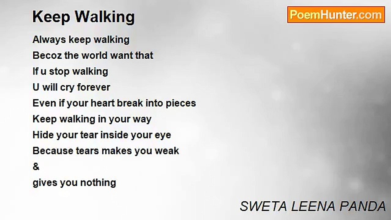 SWETA LEENA PANDA - Keep Walking