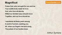 Arthur Symons - Magnificat