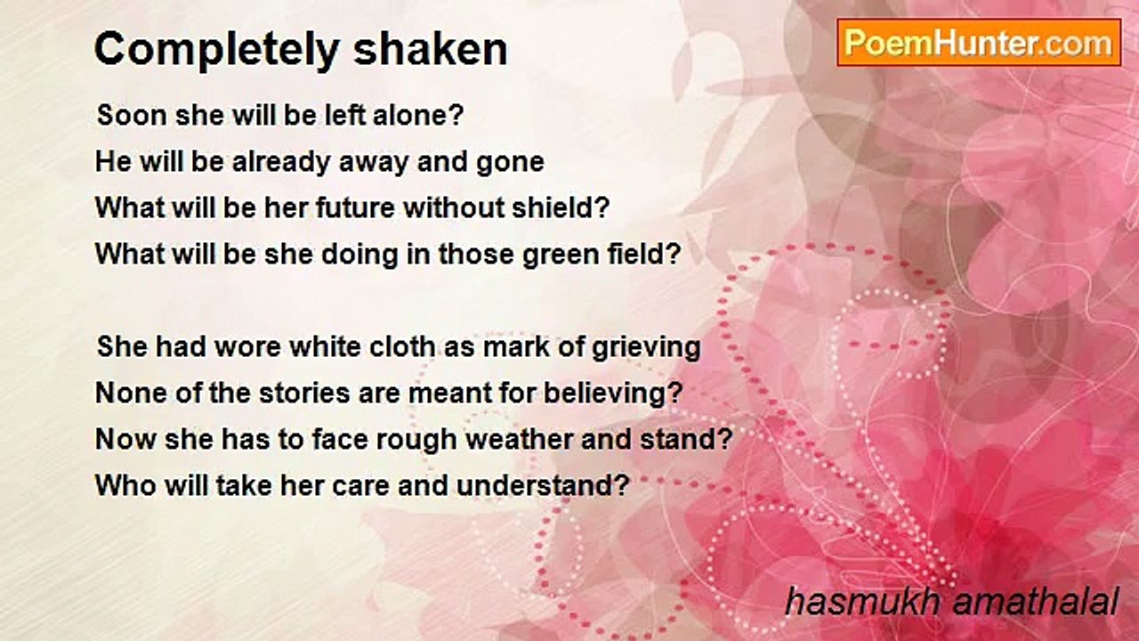 hasmukh amathalal - Completely shaken