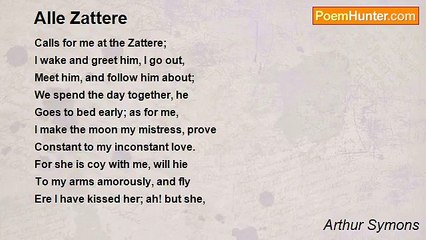 Arthur Symons - Alle Zattere