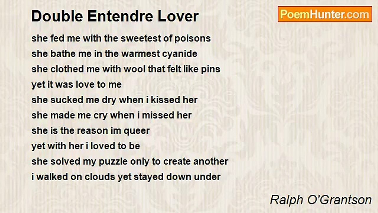 Ralph O'Grantson - Double Entendre Lover