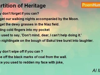 Al Mahmud - Partition of Heritage