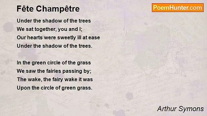 Arthur Symons - Fête Champêtre