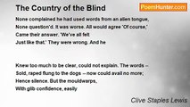 Clive Staples Lewis - The Country of the Blind