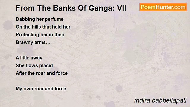 indira babbellapati - From The Banks Of Ganga: VII