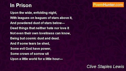 Clive Staples Lewis - In Prison
