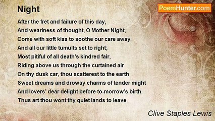Clive Staples Lewis - Night