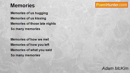 Adam McKim - Memories