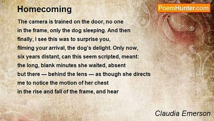 Claudia Emerson - Homecoming