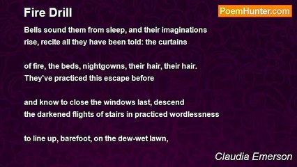 Claudia Emerson - Fire Drill