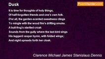 Clarence Michael James Stanislaus Dennis - Dusk