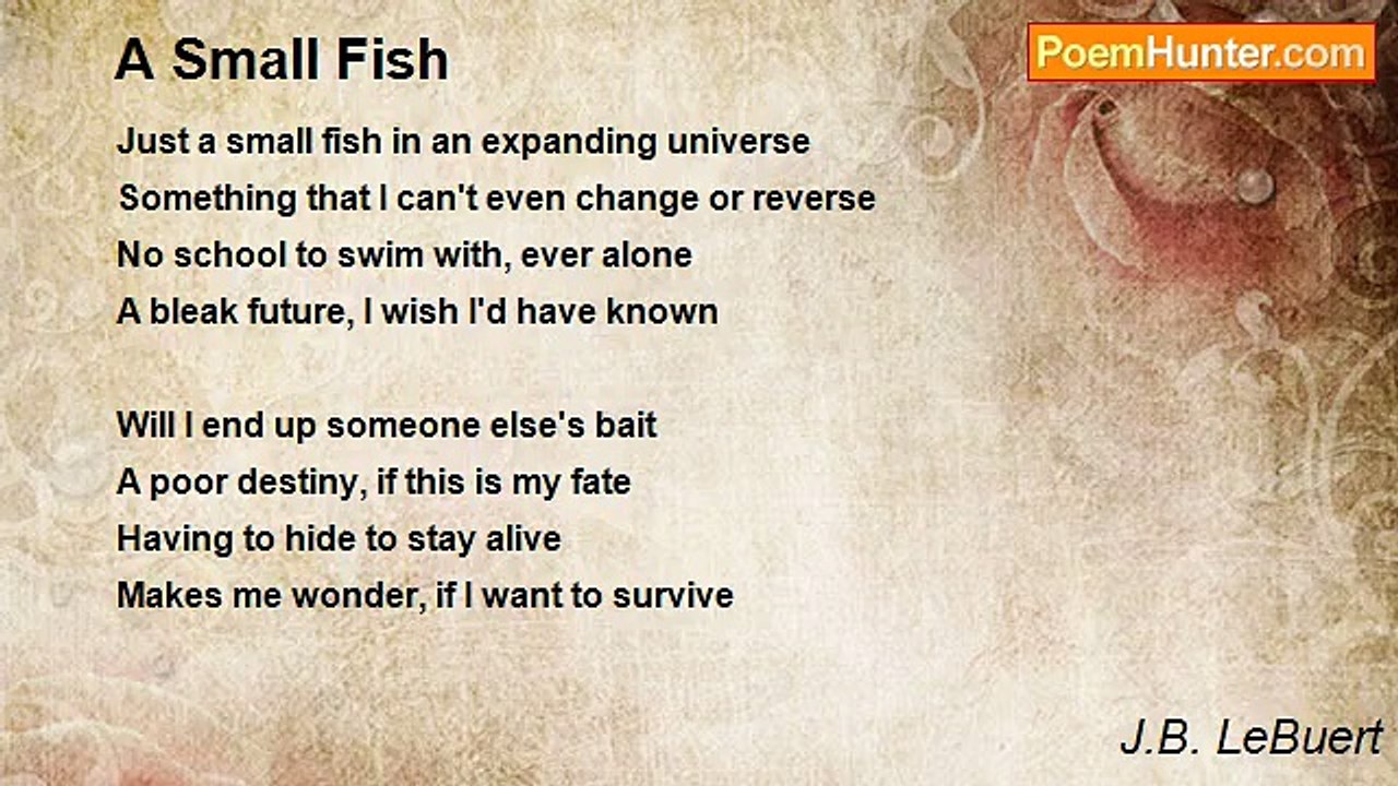 J.B. LeBuert - A Small Fish