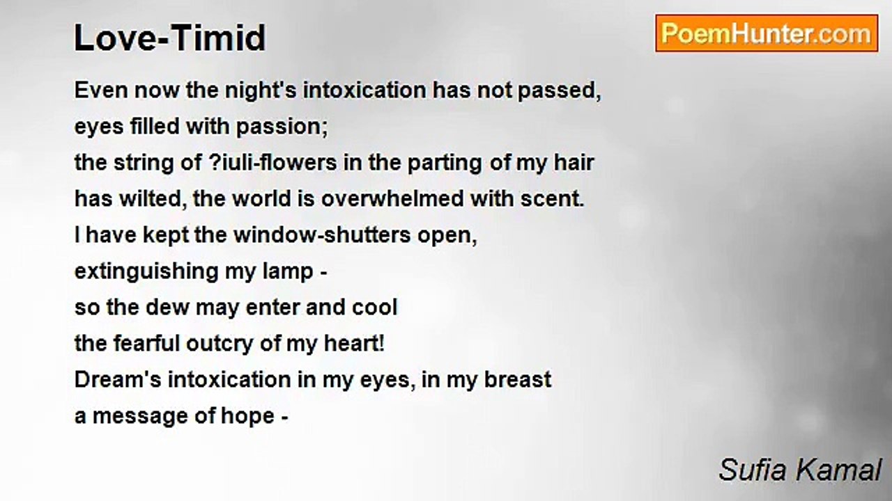 Sufia Kamal - Love-Timid