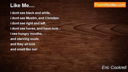 Eric Cockrell - Like Me....