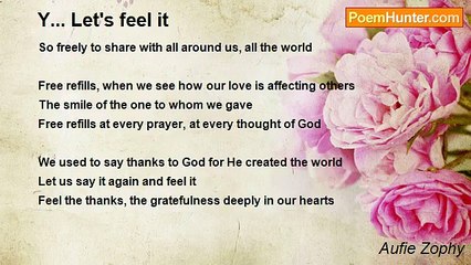 Aufie Zophy - Y... Let's feel it