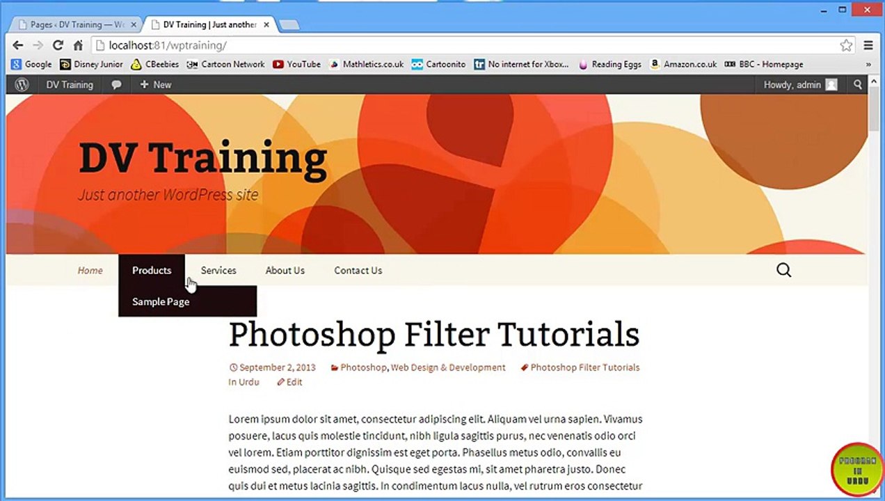 Wordpress Video Tutorials & Training in Urdu and Hindi - All Online Free_4