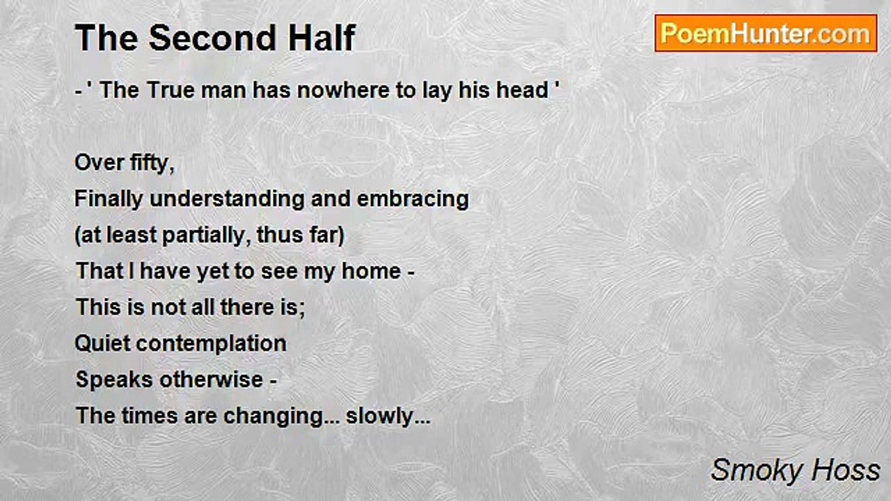 Smoky Hoss - The Second Half