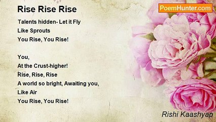 Rishi Kaashyap - Rise Rise Rise