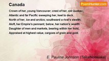 E. Pauline Johnson (Tekahionwake) - Canada