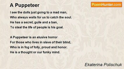 Ekaterina Polischuk - A Puppeteer