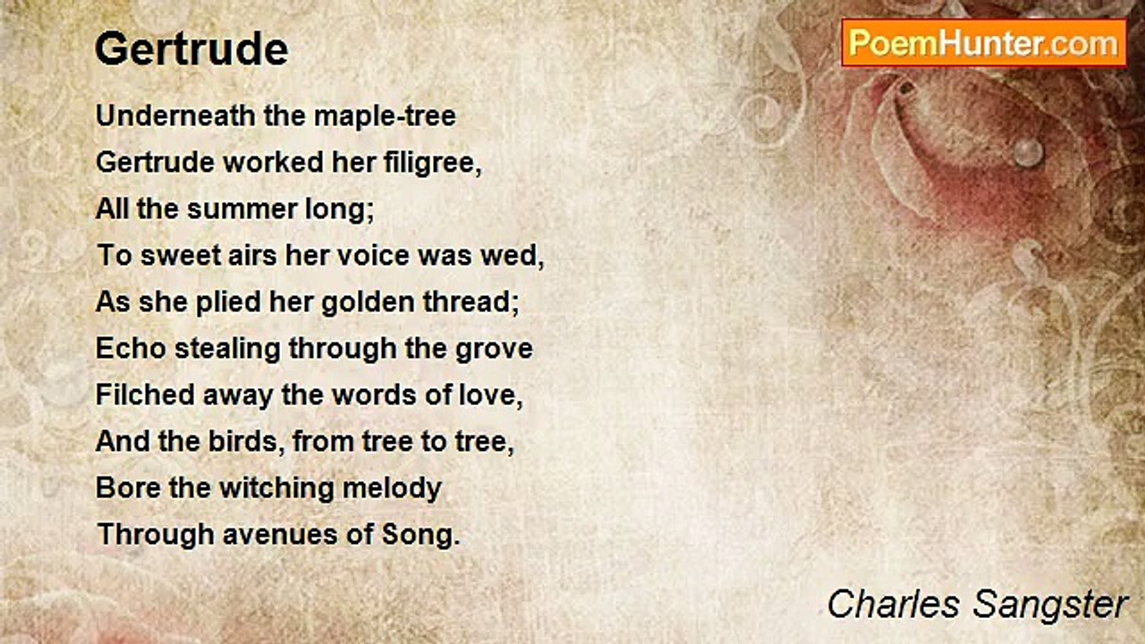 Charles Sangster - Gertrude