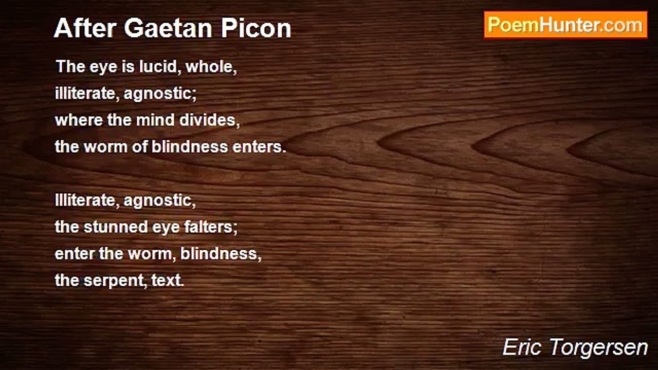 Eric Torgersen - After Gaetan Picon