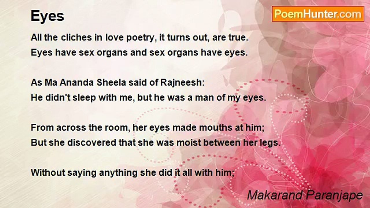 Makarand Paranjape - Eyes