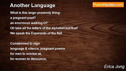 Erica Jong - Another Language