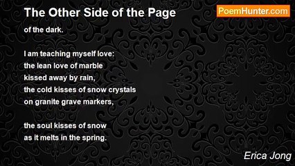 Erica Jong - The Other Side of the Page