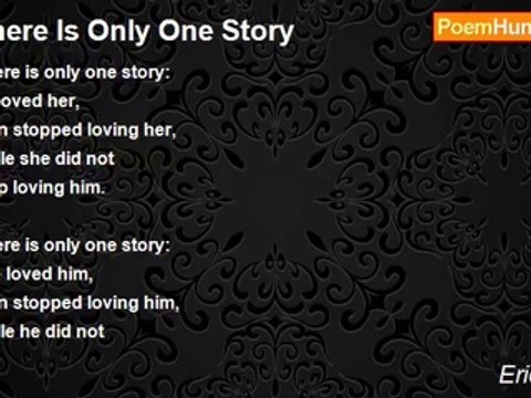 Erica Jong - There Is Only One Story