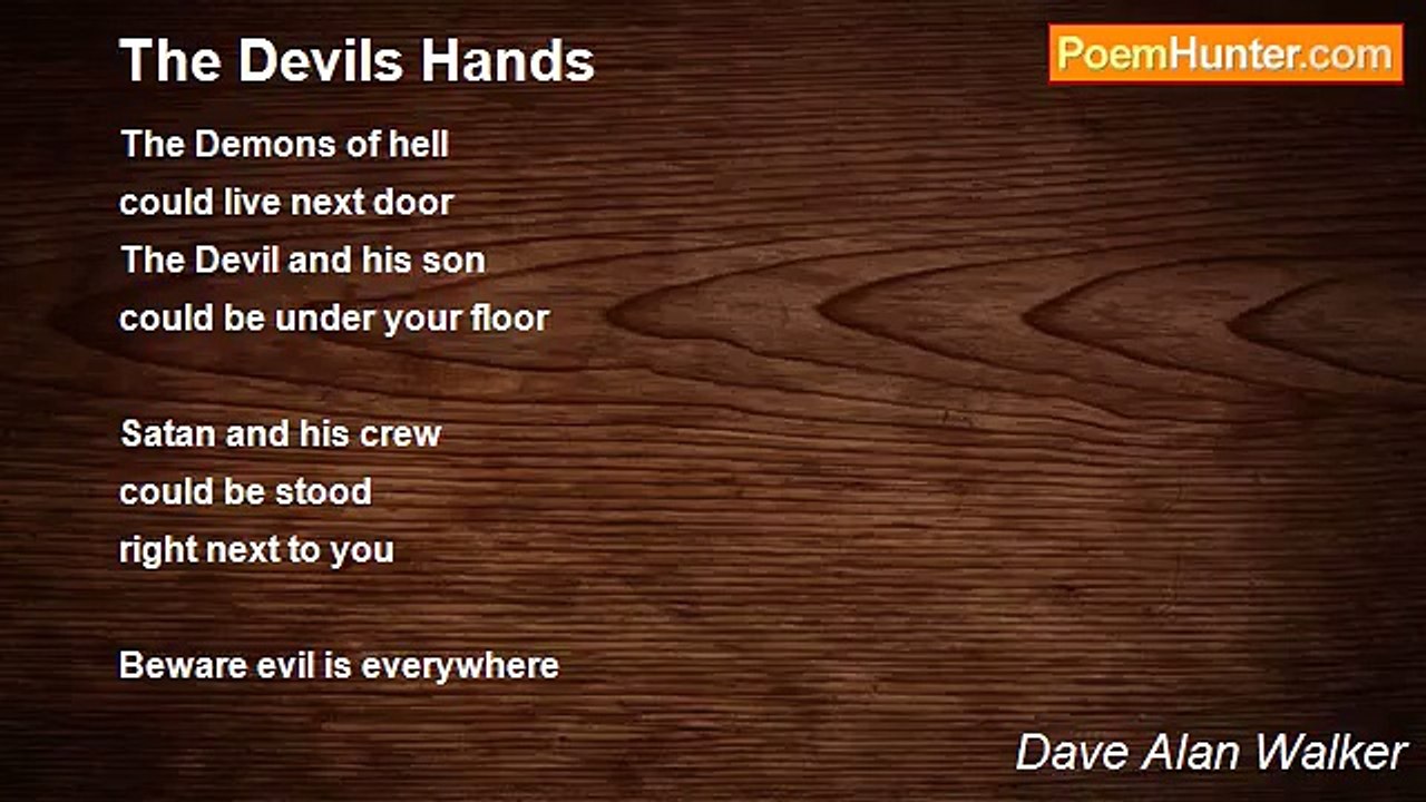 Dave Alan Walker - The Devils Hands