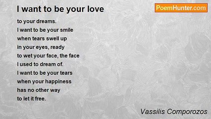 Vassilis Comporozos - I want to be your love