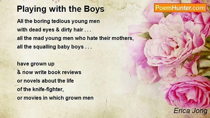 Erica Jong - Playing with the Boys