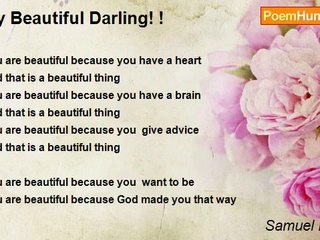 Samuel Newton - My Beautiful Darling! !
