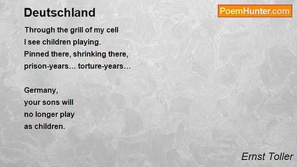 Ernst Toller - Deutschland