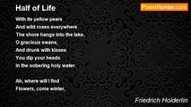 Friedrich Holderlin - Half of Life