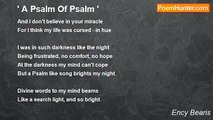 Ency Bearis - ' A Psalm Of Psalm '