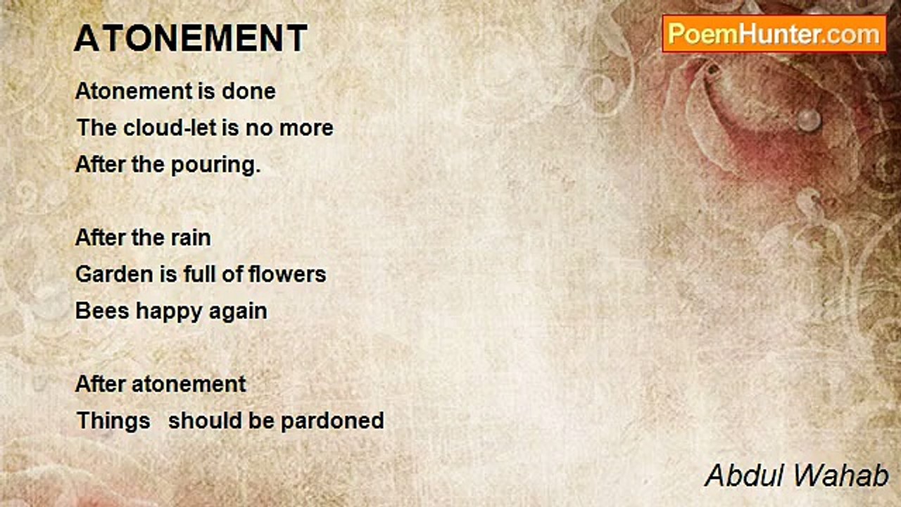 Abdul Wahab - ATONEMENT