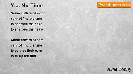 Aufie Zophy - Y.... No Time