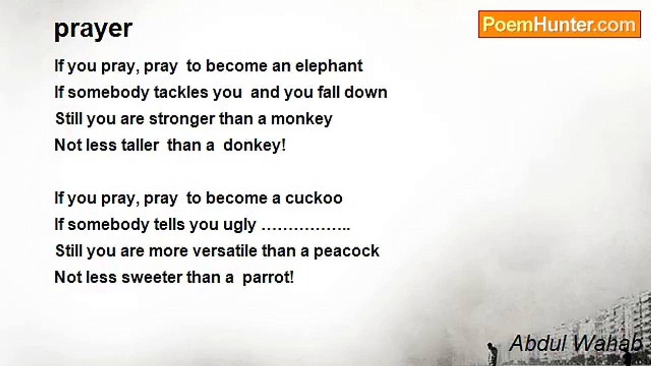 Abdul Wahab - prayer
