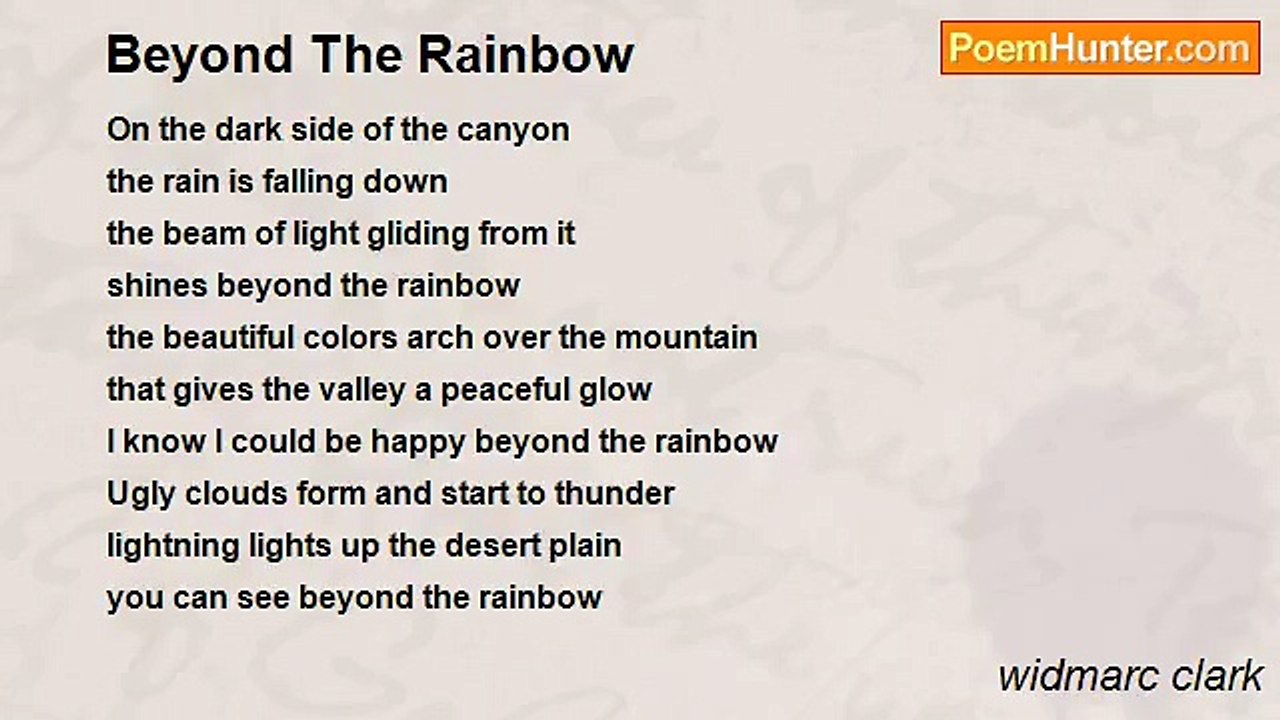 widmarc clark - Beyond The Rainbow