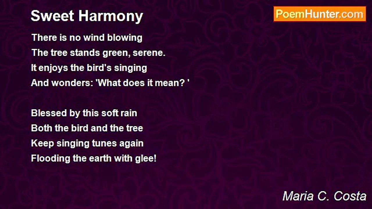 Maria C. Costa - Sweet Harmony