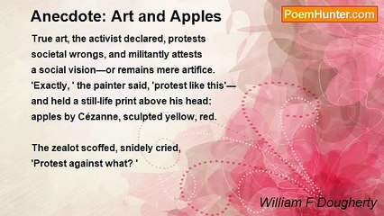 William F Dougherty - Anecdote: Art and Apples